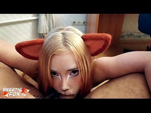 ❤️ Kitsune yutmak çük ve boşalmak içinde ona ağız ❤️❌ Sürtükler bizde ️❤